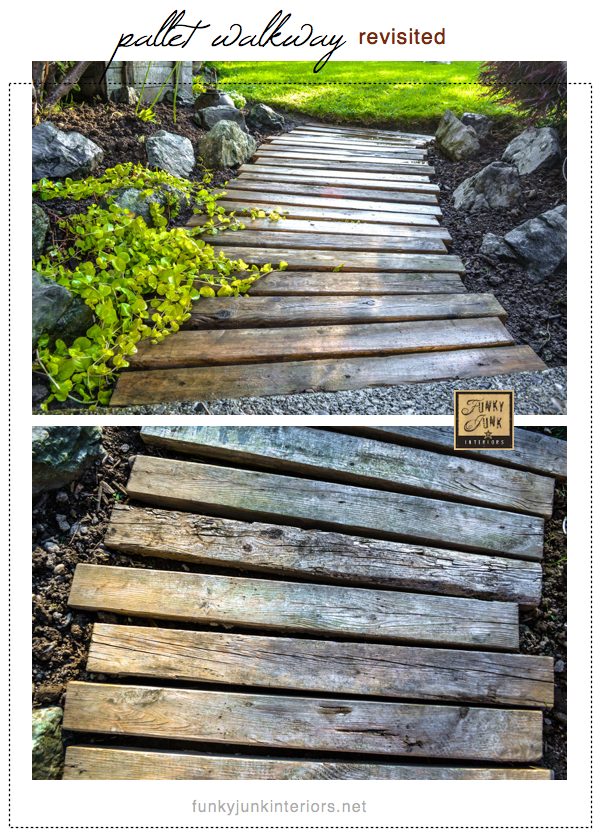 diy wood walkway